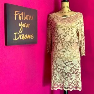 Sheer lace Asos dress